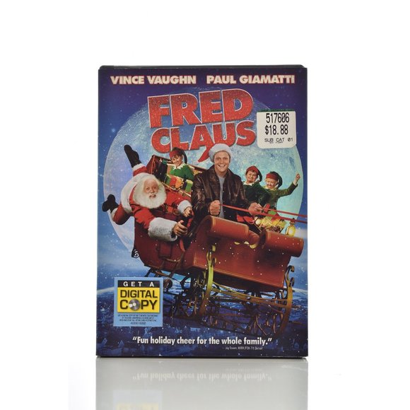 Warner Bros. Other - Fred Claus DVD Movie Vince Vaughn Paul Giamatti